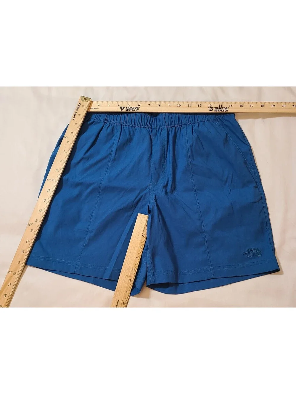 NEW The North Face Pull-On Shorts Mens Sz Medium Banff Blue Relaxed Fit Class M